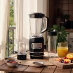 Fressi Retroblend FR-BL01 Öğütücülü 500 W Smoothie Blender Seti