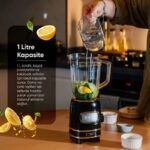 Fressi Retroblend FR-BL01 Öğütücülü 500 W Smoothie Blender Seti 3