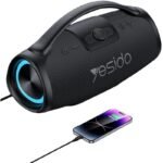 Yesido YSW45 120W Rgb Işıklı Karaoke Mikrofonlu 5.3 Bluetooth Kablosuz Hoparlör 2