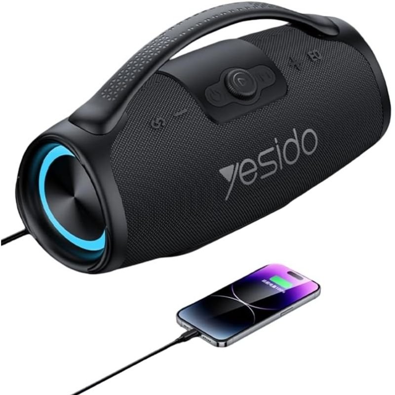 Yesido YSW45 120W Rgb Işıklı Karaoke Mikrofonlu 5.3 Bluetooth Kablosuz Hoparlör 2